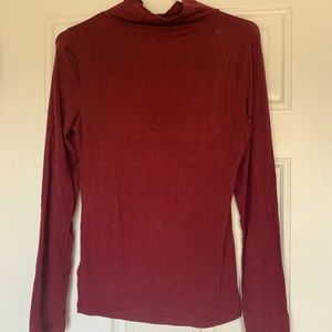 TARGET RED SOFT TURTLENECK TOP